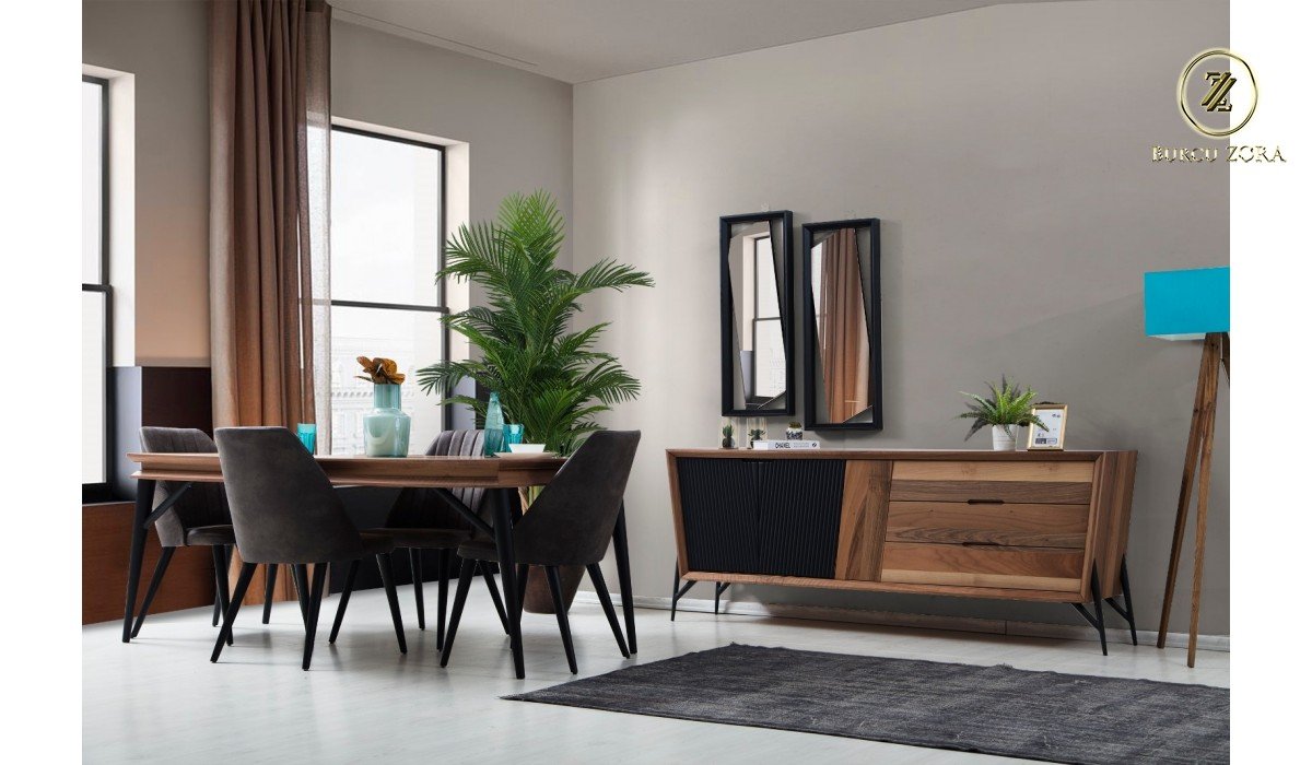 LİMA CEVİZ YEMEK ODASI TAKIMI