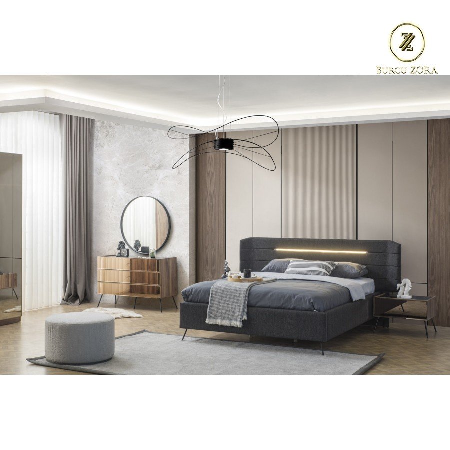 NEW YORK CEVİZ YATAK ODASI TAKIMI