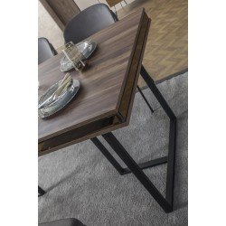 NEW YORK CEVİZ YEMEK ODASI TAKIMI KAMPANYALI