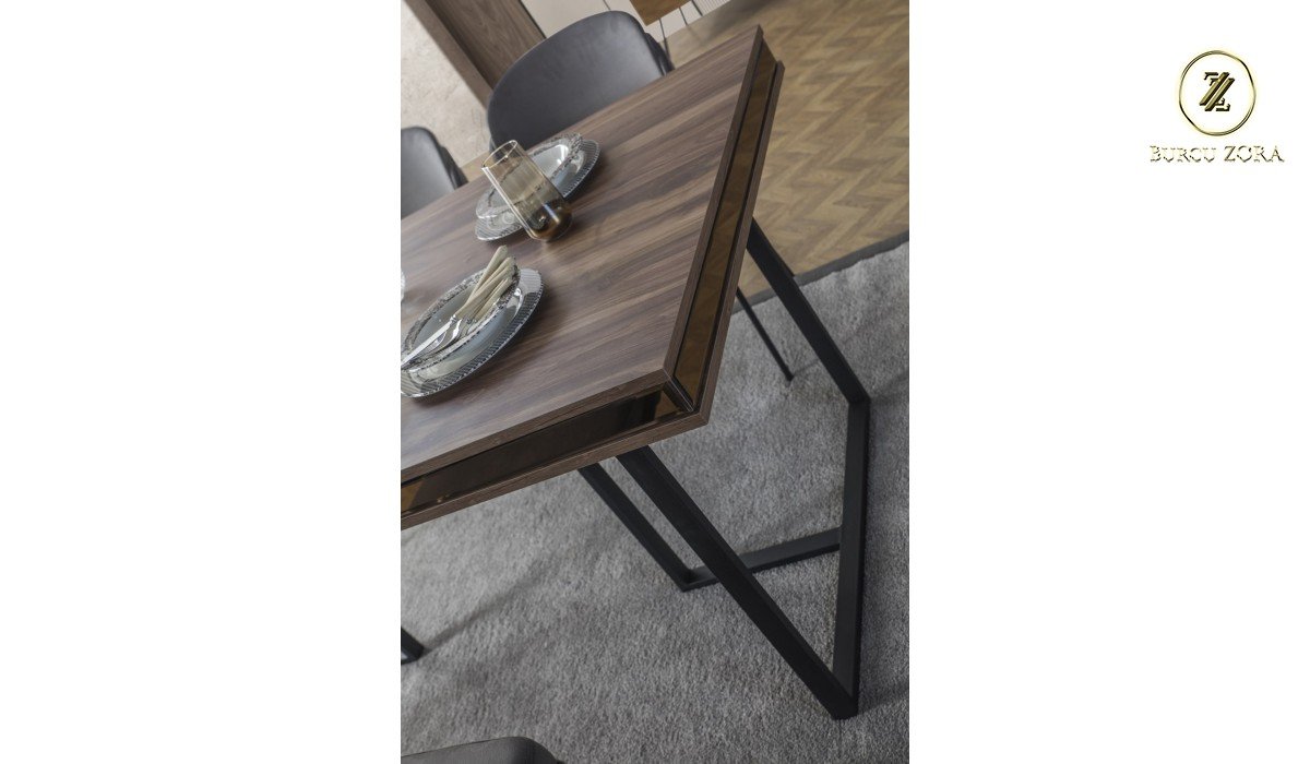 NEW YORK CEVİZ YEMEK ODASI TAKIMI KAMPANYALI