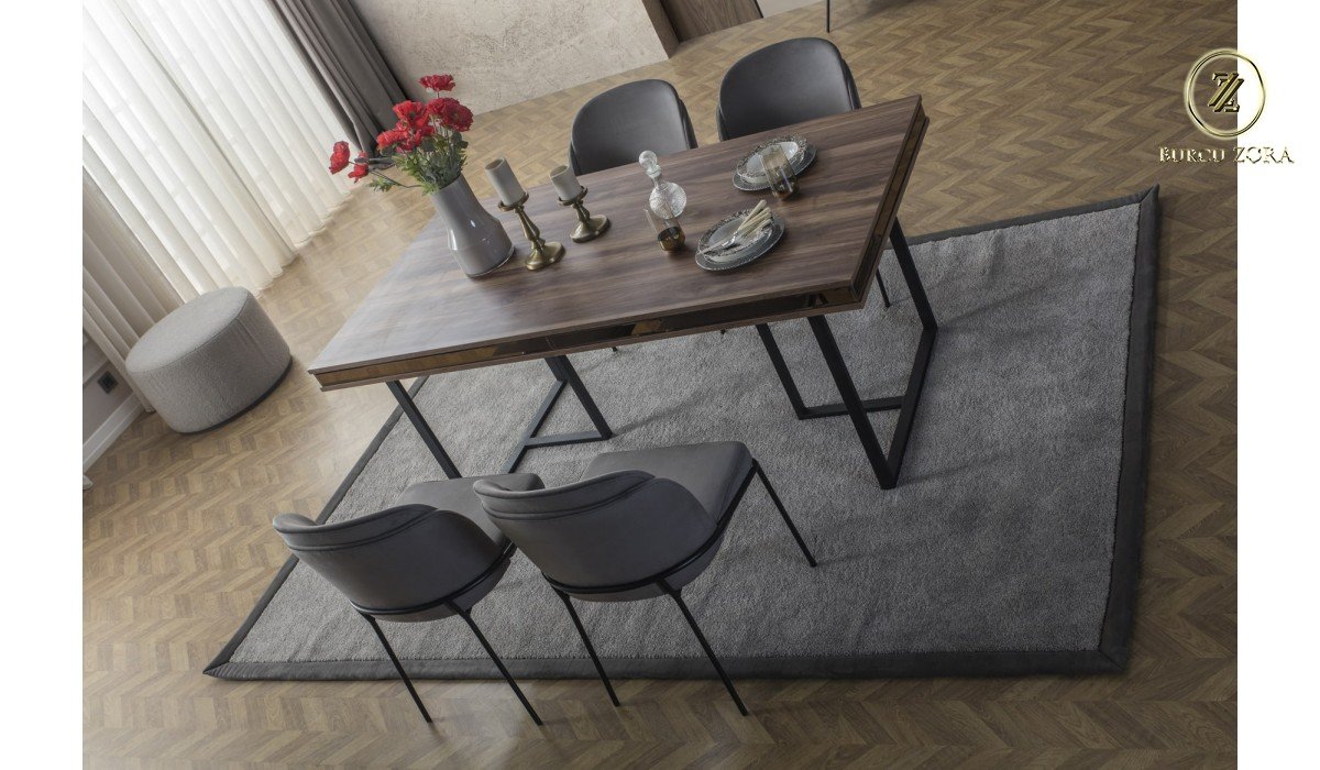 NEW YORK CEVİZ YEMEK ODASI TAKIMI KAMPANYALI