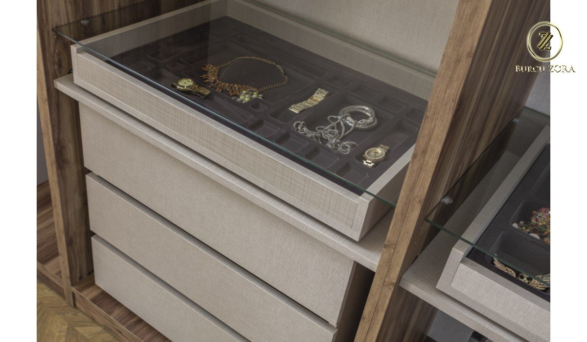 NEW YORK CEVİZ KÖŞE DOLAP