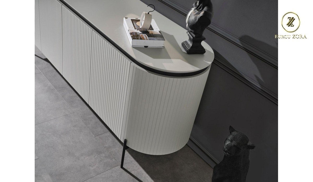 OLİVYA BEYAZ YEMEK ODASI TAKIMI