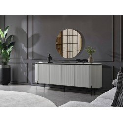 OLİVYA BEYAZ YEMEK ODASI TAKIMI