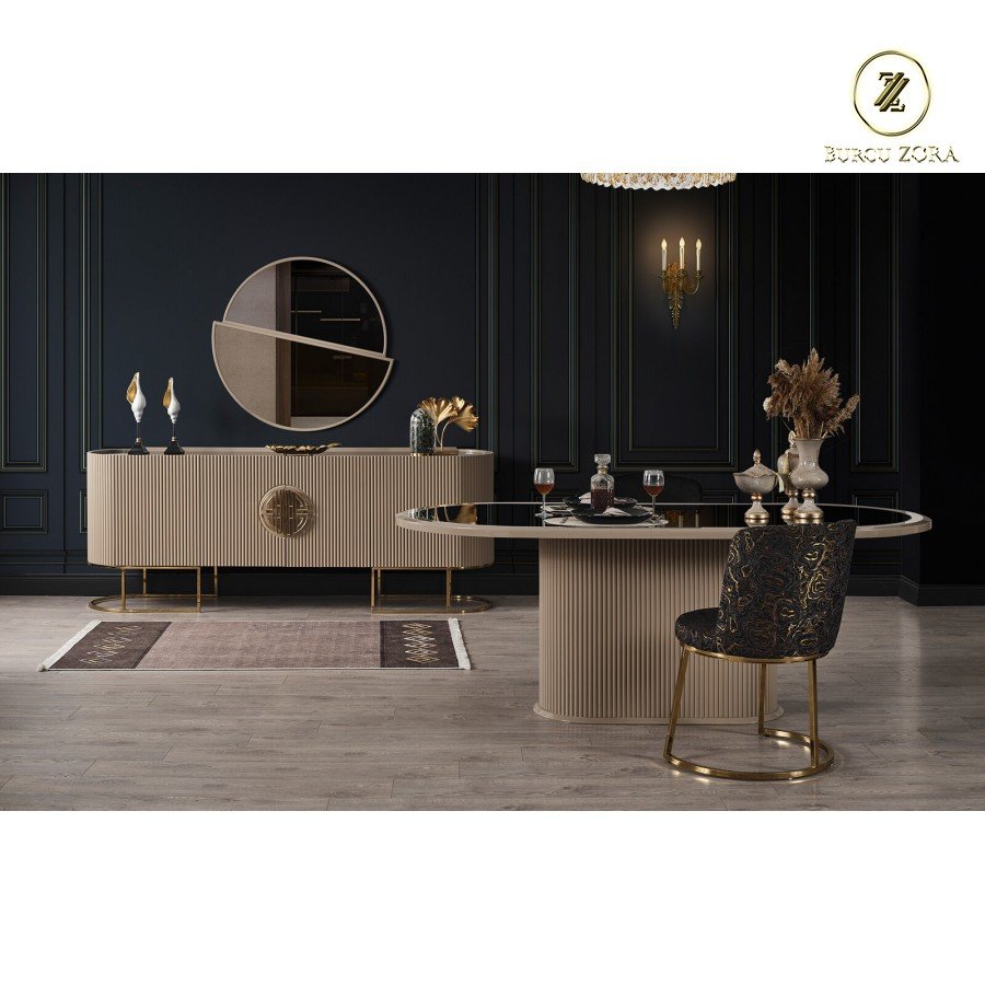 DUBAİ YEMEK ODASI TAKIMI CAPPUCİON