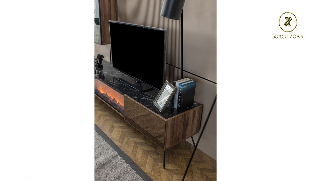 NEW YORK TV ÜNİTESİ CEVİZ