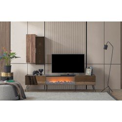 NEW YORK TV ÜNİTESİ CEVİZ