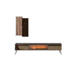 NEW YORK TV ÜNİTESİ CEVİZ