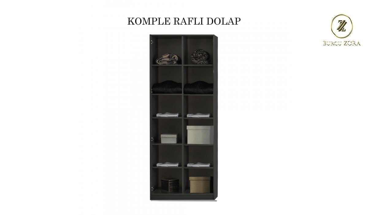 NEW YORK ANTRASİT KÖŞE DOLAP