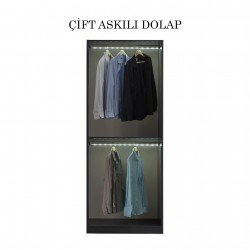 NEW YORK ANTRASİT KÖŞE DOLAP
