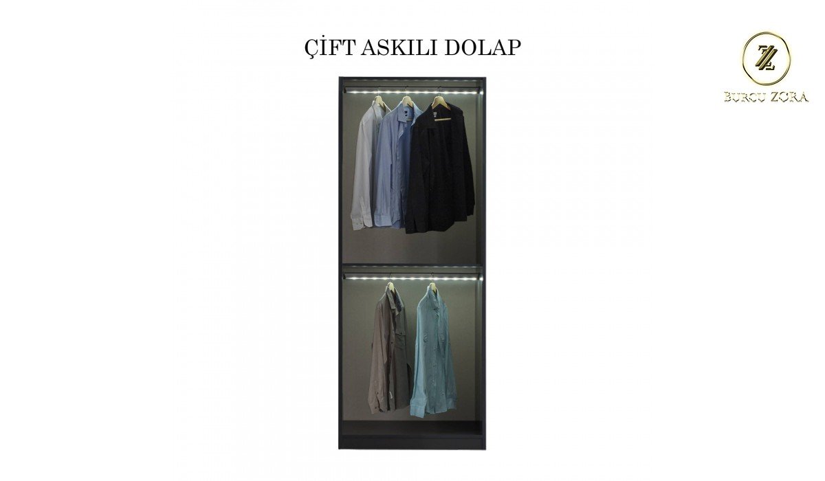 NEW YORK ANTRASİT KÖŞE DOLAP