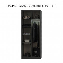 NEW YORK ANTRASİT KÖŞE DOLAP