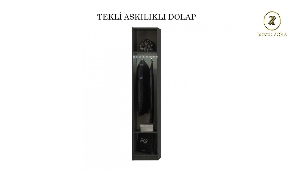 NEW YORK ANTRASİT KÖŞE DOLAP