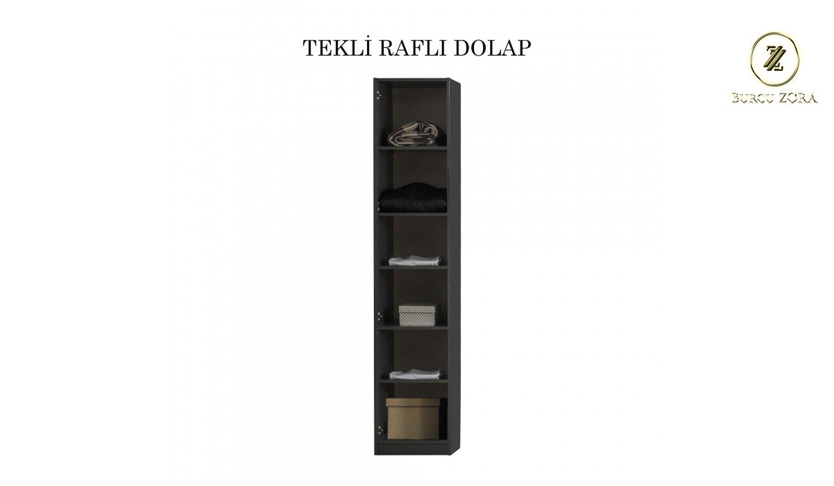 NEW YORK ANTRASİT KÖŞE DOLAP