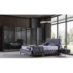 NEW YORK ANTRASİT KÖŞE DOLAP