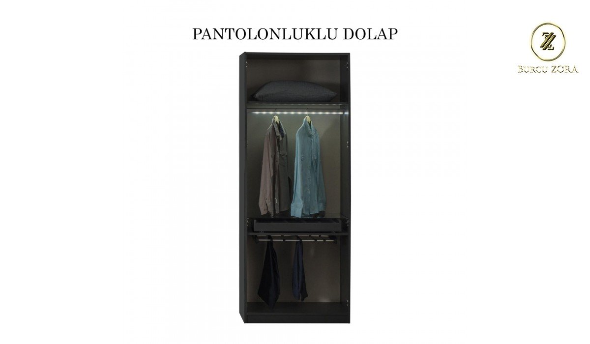 NEW YORK İKİ KAPAKLI PANTOLONLUKLU MODÜL