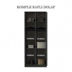NEW YORK İKİ KAPAKLI RAFLI MODÜL