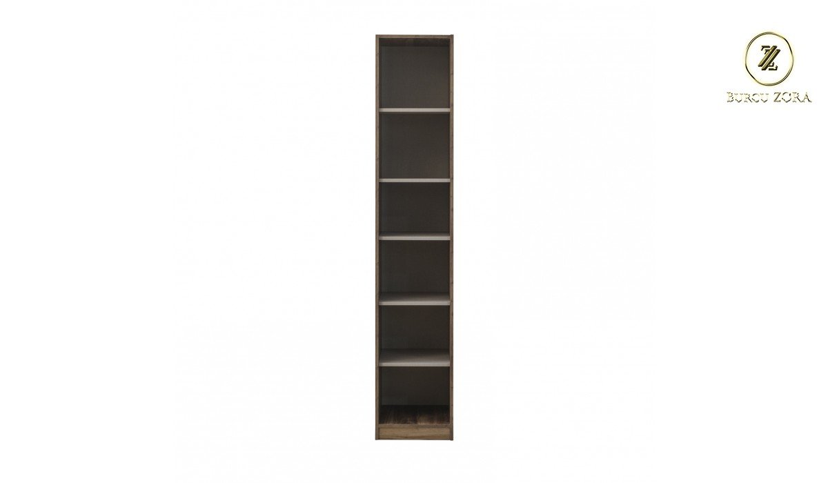 NEW YORK TEKLİ RAFLI CEVİZ