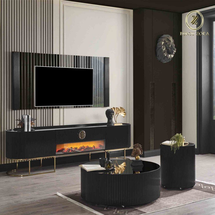 DUBAİ TV ÜNİTESİ SİYAH