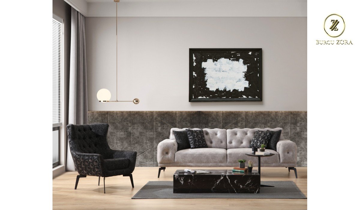 HARPER GRİ KOLTUK TAKIMI