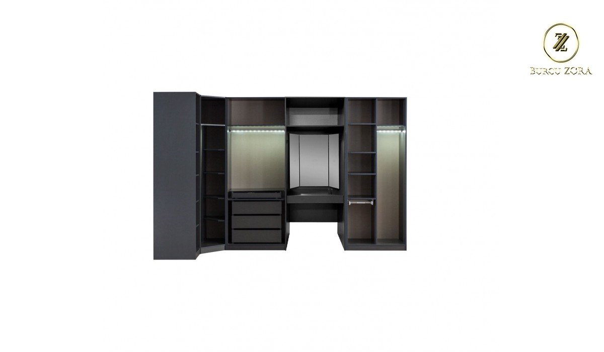 NEW YORK MAKYAJ MODÜLLÜ KÖŞE DOLAP