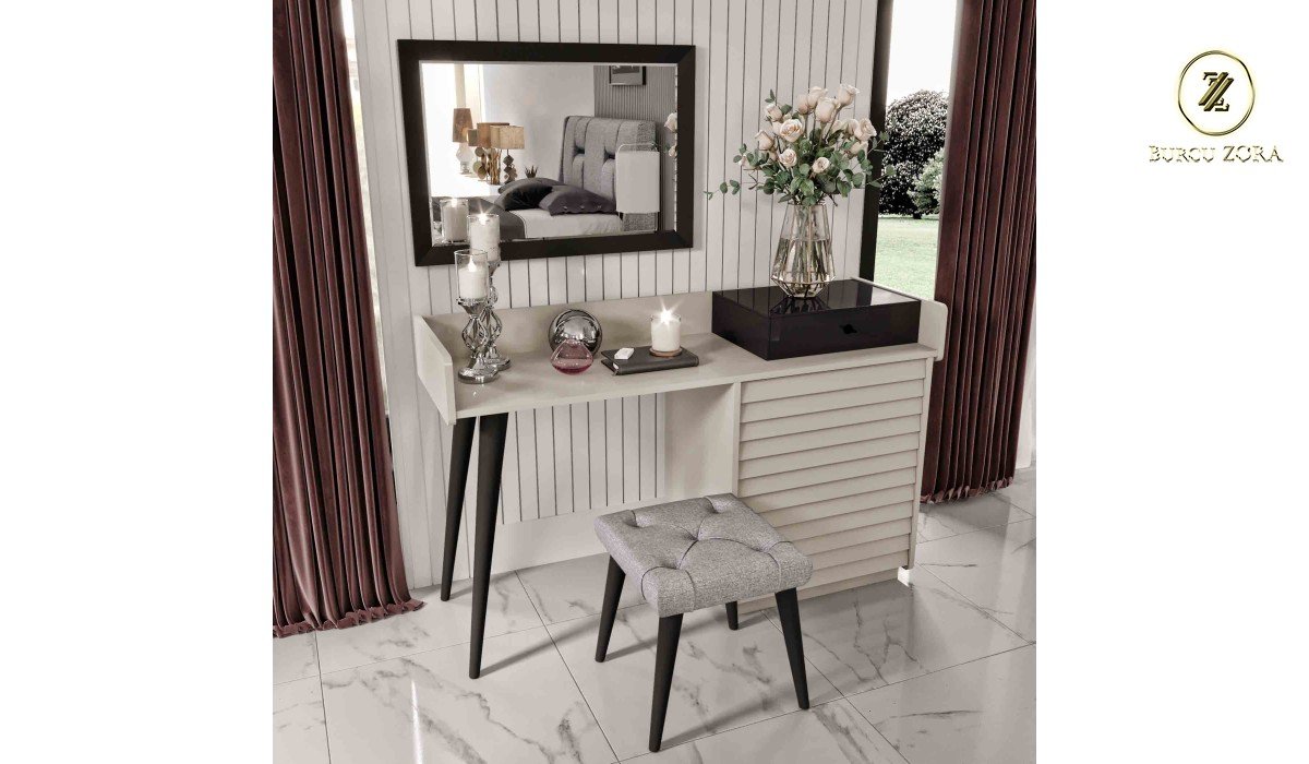 LONDON EKRU YATAK ODASI TAKIMI