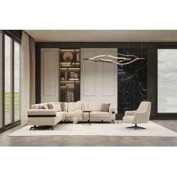 MİYA BEYAZ KÖŞE KOLTUK 