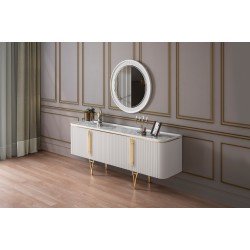 EMİLY YEMEK ODASI EKRU