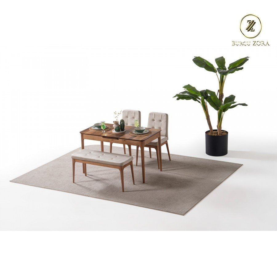 JULİET MASA SET CEVİZ