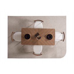 SPAİN MASA SET CEVİZ