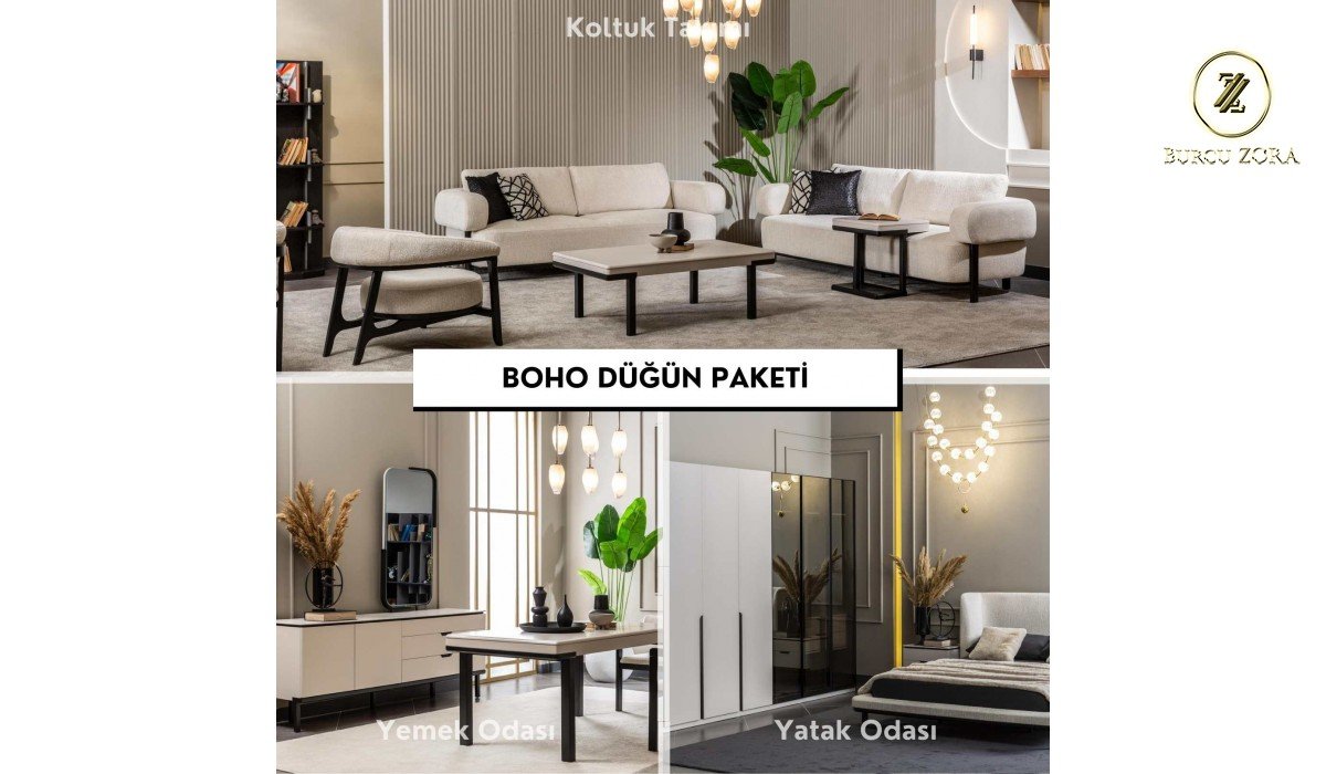 BOHO DÜĞÜN PAKETİ
