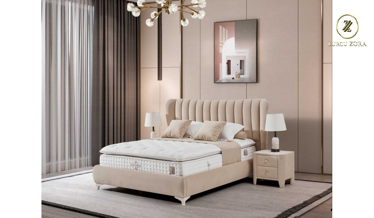 QUEEN BAŞLIK BAZA YATAK SET (160/200)