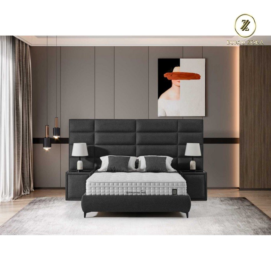 NASA BAŞLIK BAZA YATAK SET (160/200)